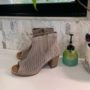 TOMS Majorca Heeled Peep Toe Sandals